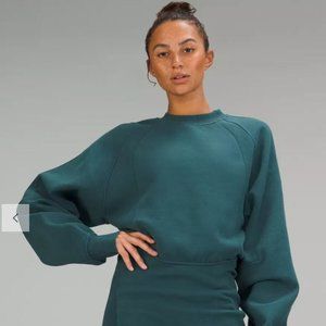 lululemon Scuba Long Sleeve Dress NWT Green Jasper size 6